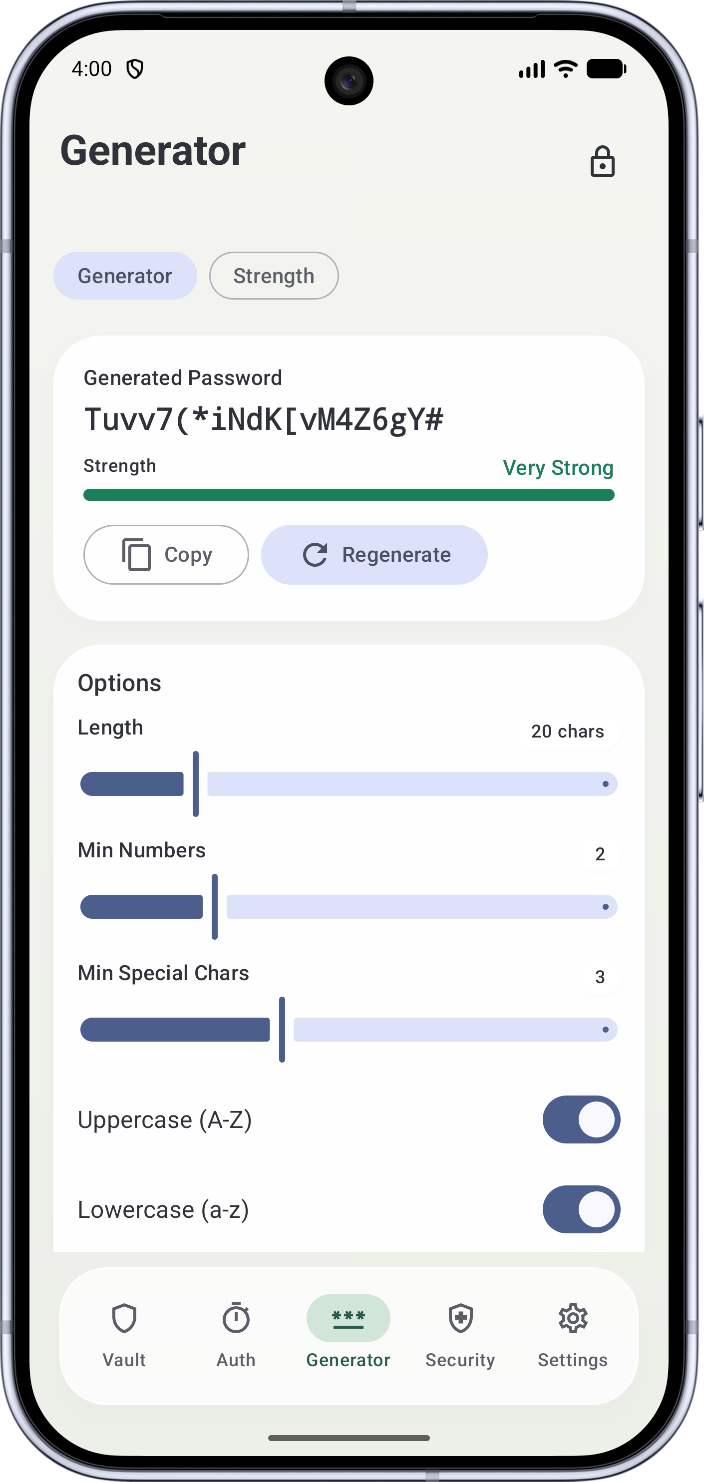 Keyic password generator