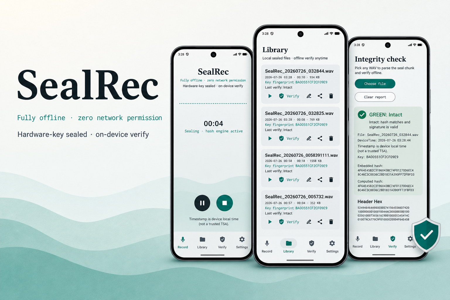 SealRec feature banner